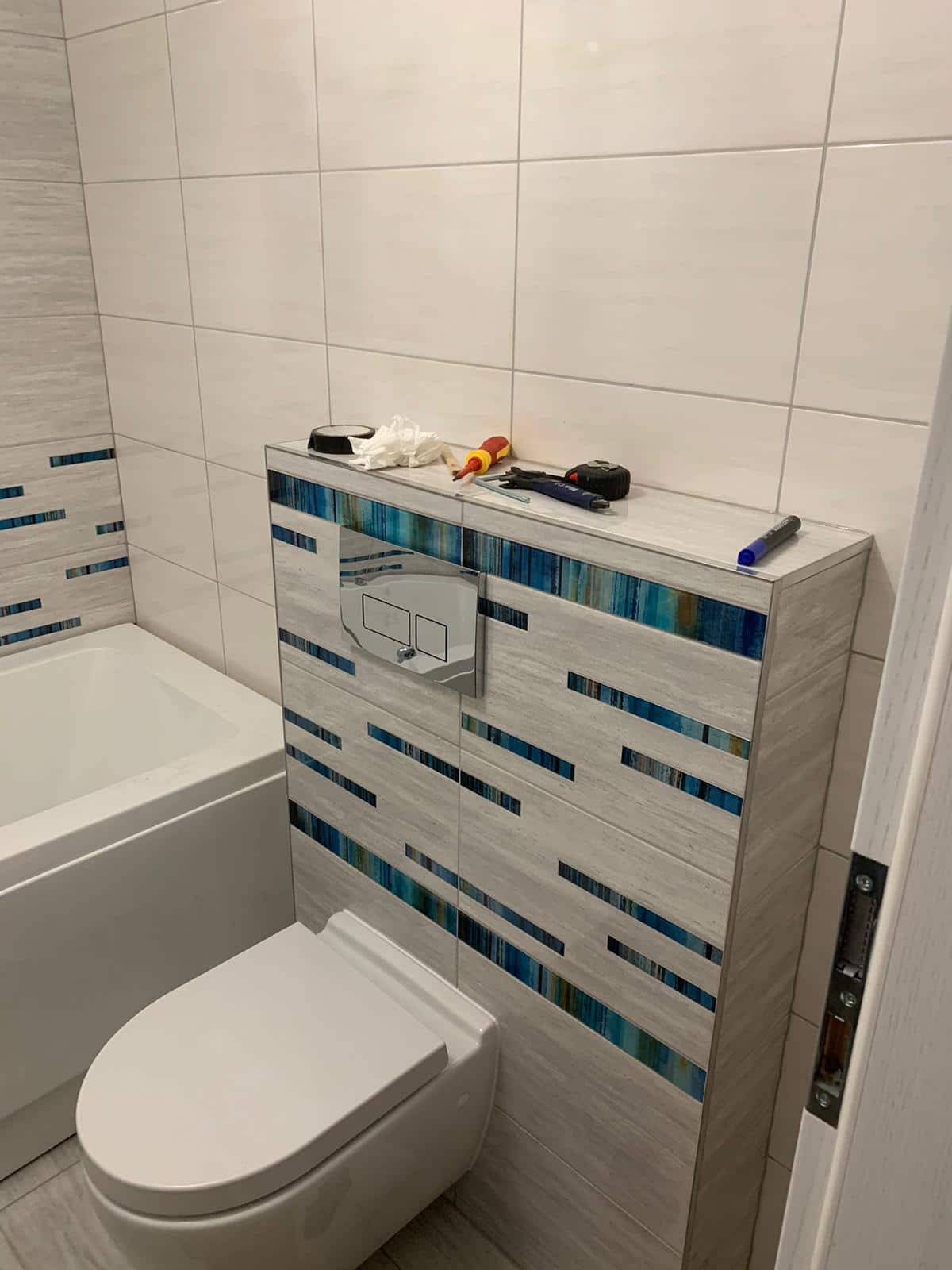 Bathroom installation by Express Builders