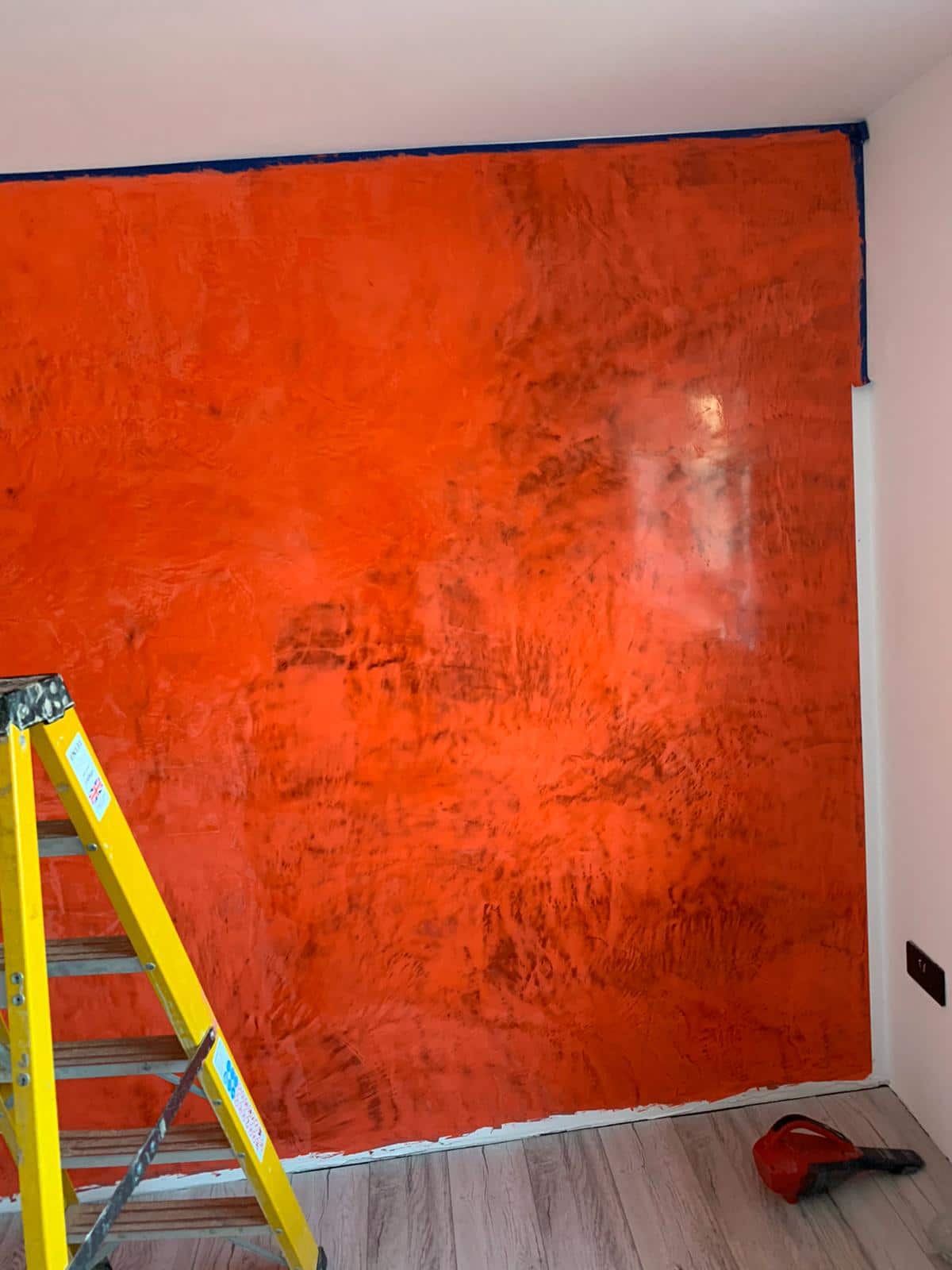 Interior finish by Express Builders