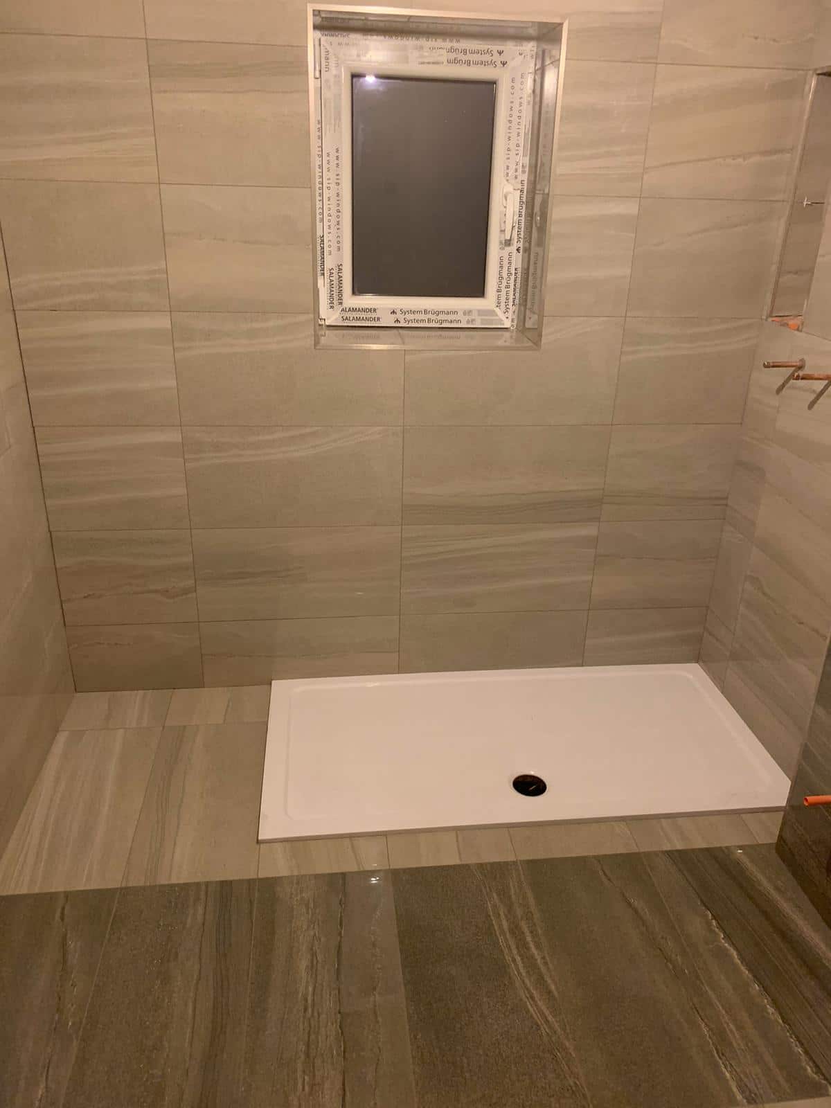 Bathroom installation by Express Builders