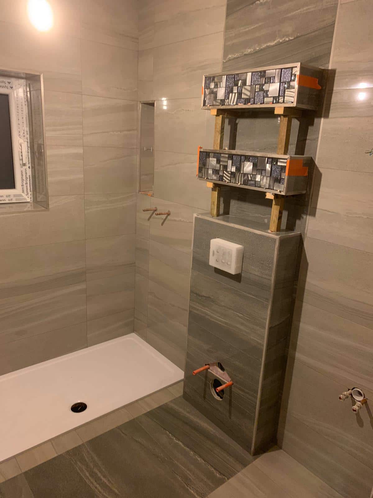 Bathroom installation by Express Builders