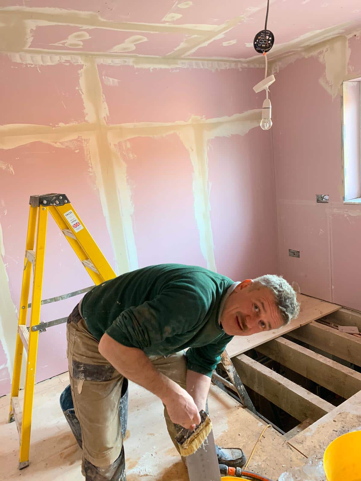 Interior finish by Express Builders