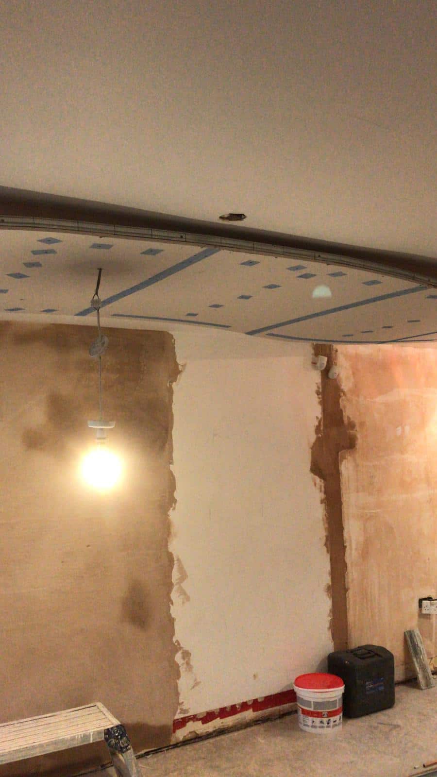 Interior finish by Express Builders